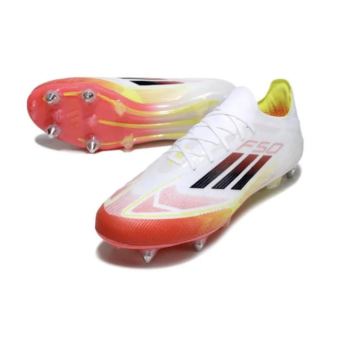 adidas F50 Elite Laces SG-Pro White Red Yellow