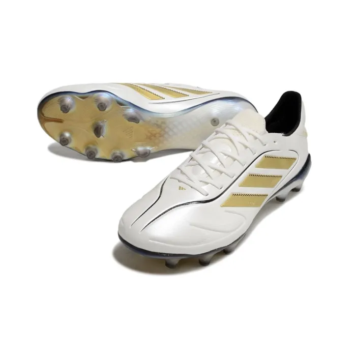 adidas Copa Pure III Elite FG Luxe Control Teaser - White_Matte Gold_Core Black