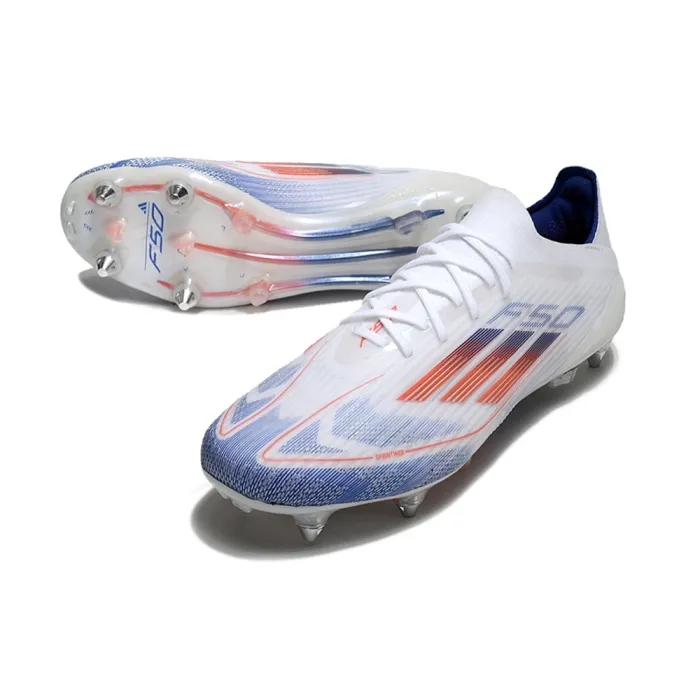 adidas F50 Elite Laces SG - Ftwr White/Solar Red/Lucid Blue