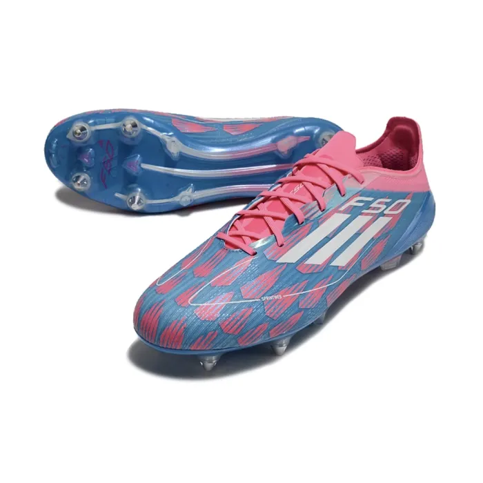 adidas F50 Elite SG Reemergence - Solar Blue/Footwear White/Solar Pink