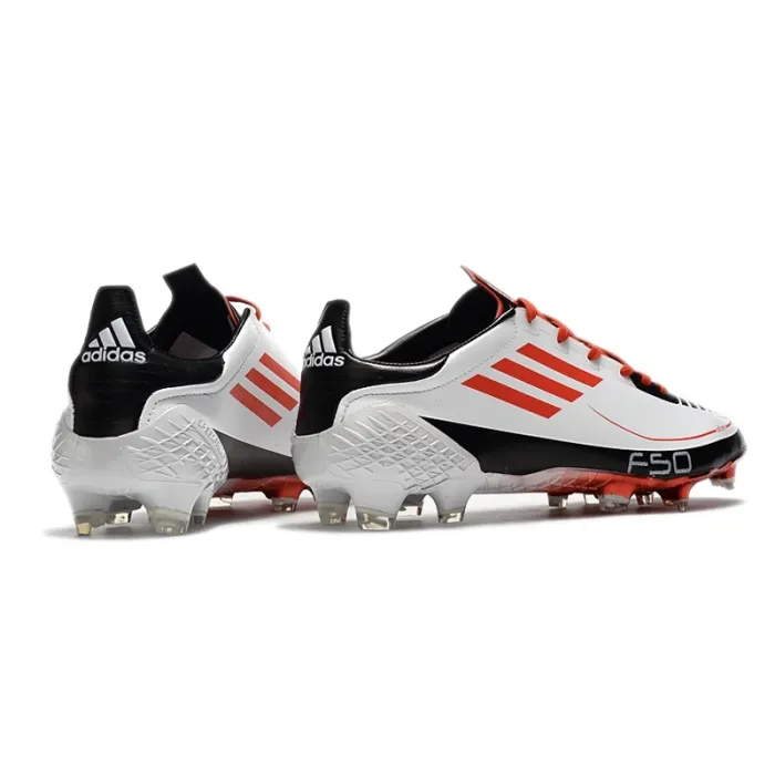 Adidas F50 Ghosted Adizero FG Cloud White Red Core Black