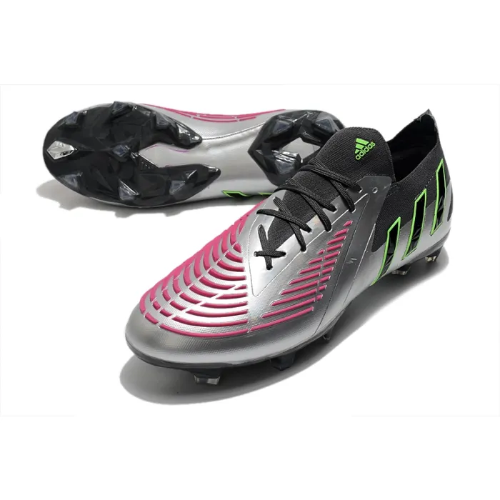 Adidas Predator Edge .1 Low FG Beyond Fast - Silver Black Multicolor