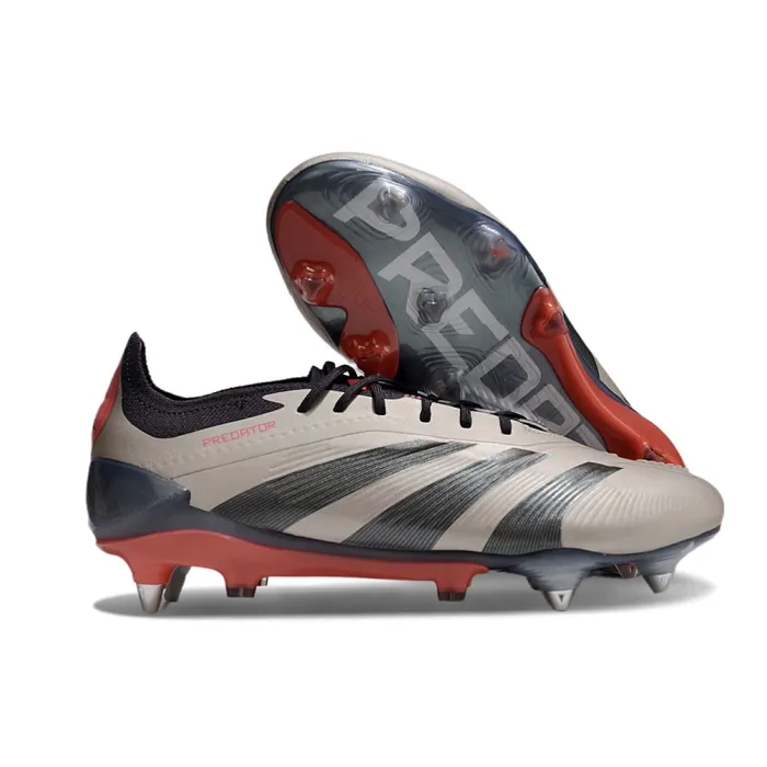 adidas Predator Elite FG Vivid Horizon - Platin Metallic/Aurora Black/Turbo