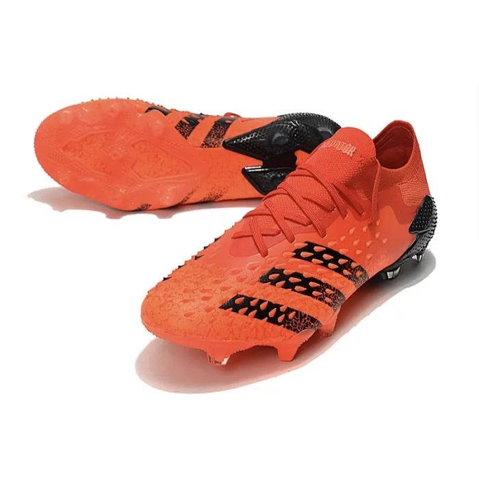 Adidas Predator Freak.1 Meteorite Low FG Red core Black Solar Red