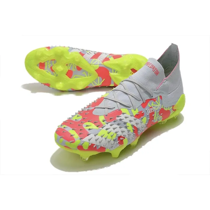Adidas Predator Freak.1 Numbersup FG Clear Grey White Solar Yellow