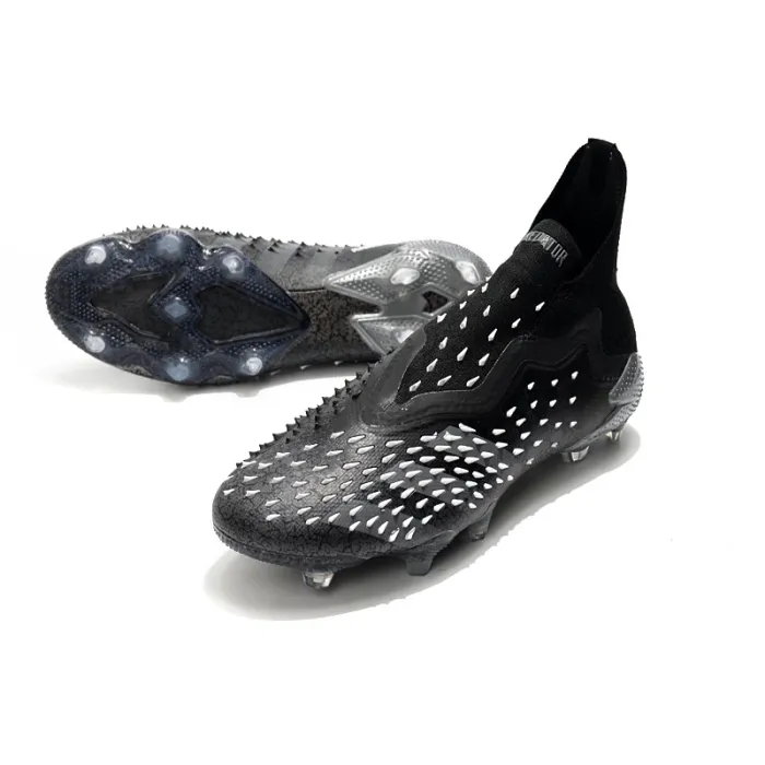 Adidas Predator Freak+ FG Core Black Grey Four White