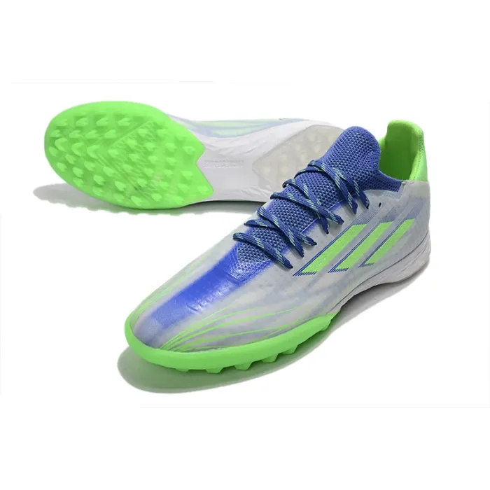 Adidas X Speedflow.1 TF White Screaming Green Sonic Ink