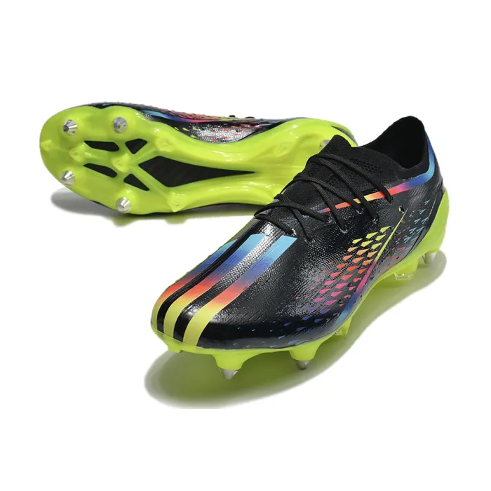 adidas X Speedportal.1 SG-Pro Al Rihla - Core Black_Bright Cyan_Solar Yellow