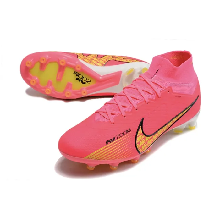 Nike Air Zoom Mercurial Superfly 9 Elite AG-Pro - Pink_White_Black_Volt
