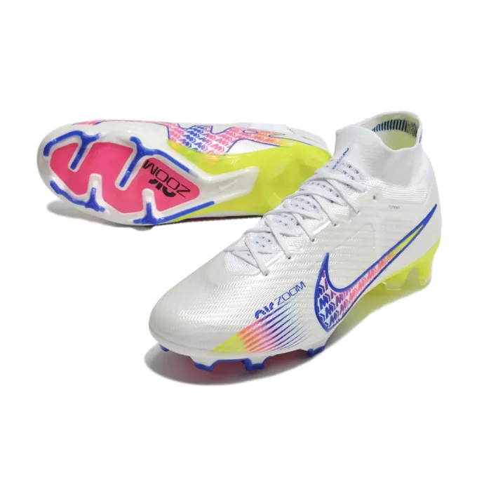 Nike Air Zoom Mercurial Superfly IX Elite FG White Multicolor