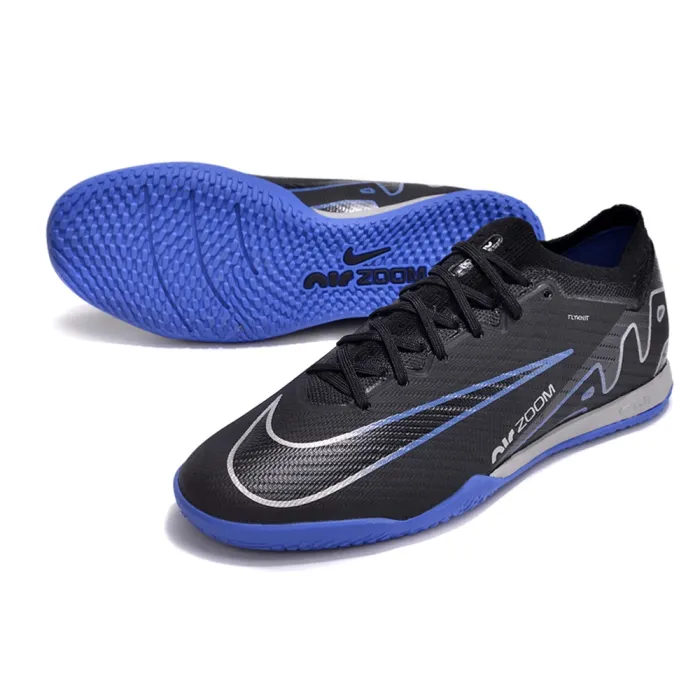 Nike Air Zoom Mercurial Vapor 15 Elite IC Shadow  Pack - Black Chrome Hyper Royal