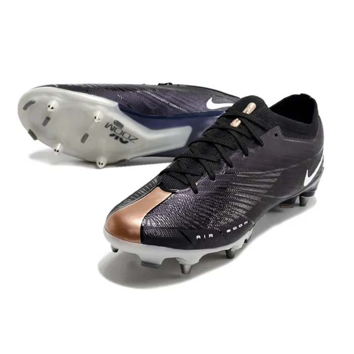 Nike Air Zoom Mercurial Vapor 15 Elite SG-Pro Retro Black Copper Metallic White