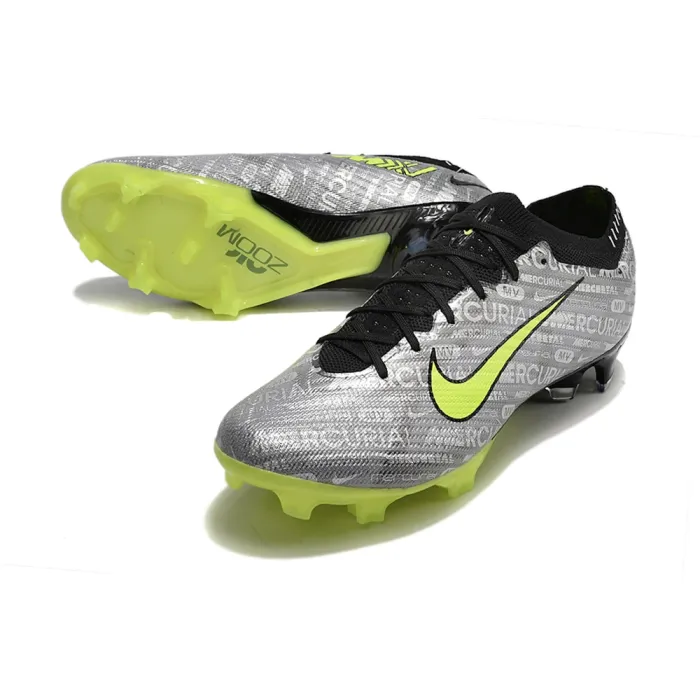 Nike Air Zoom Mercurial Vapor Elite XXV FG - Metallic Silver_Volt_Black