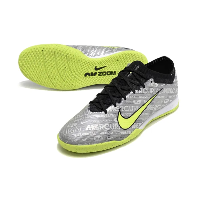 Nike Air Zoom Mercurial Vapor Elite XXV IC - Metallic Silver_Volt_Black