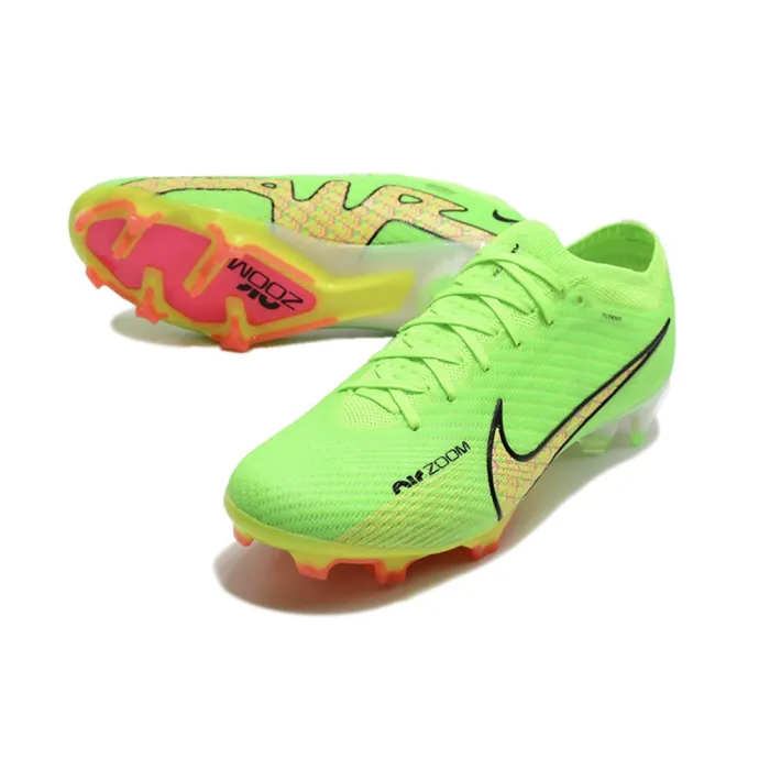 Nike Air Zoom Mercurial Vapor XV Elite FG Green Gold Red