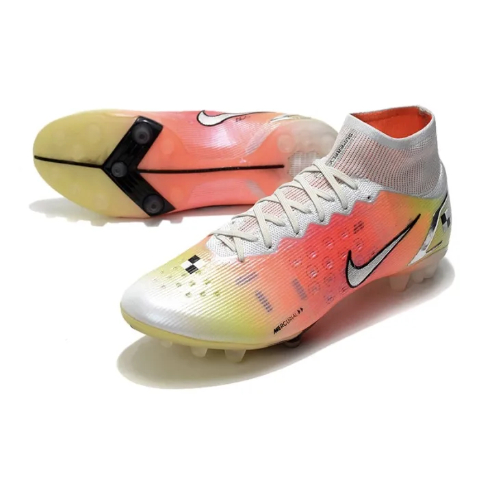 Nike Dream Speed Mercurial Superfly VIII Elite AG White Metallic Silver Pure Platinum