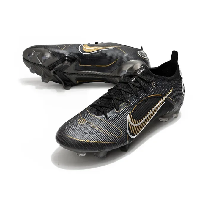 Nike Mercurial Vapor 14 Elite FG Shadow Pack - Black/Metallic Gold/Metallic Silver