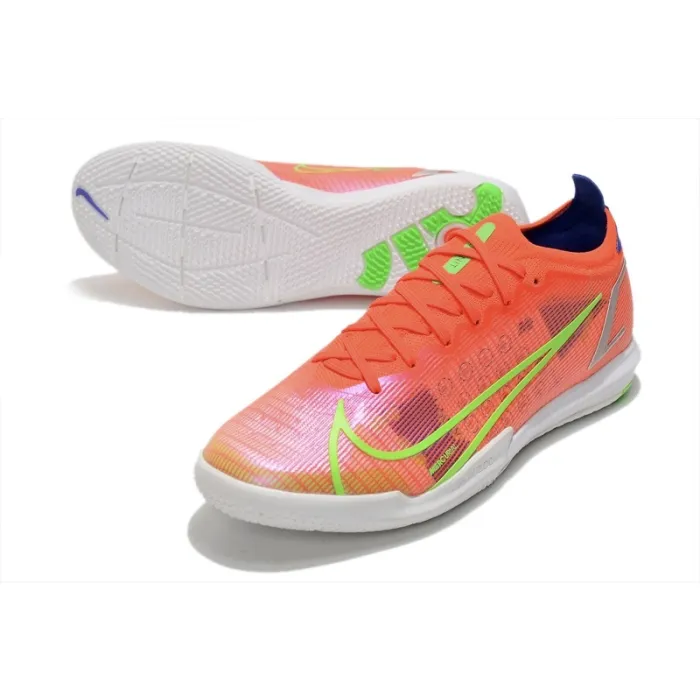 Nike Mercurial Vapor 14 Elite IC Bright Crimson Metallic Silver