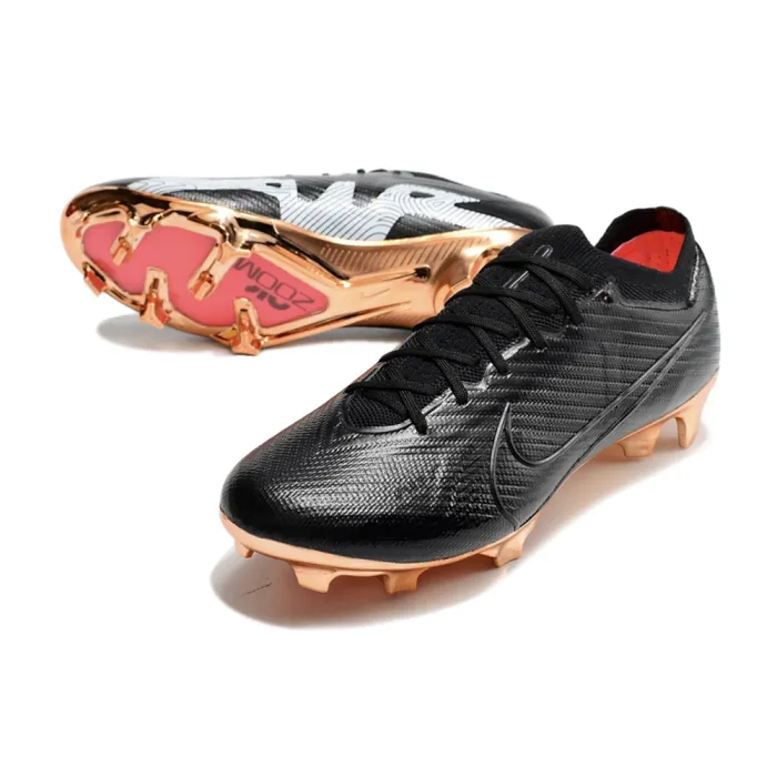 Nike Mercurial Vapor 15 Elite FG Black Gold White