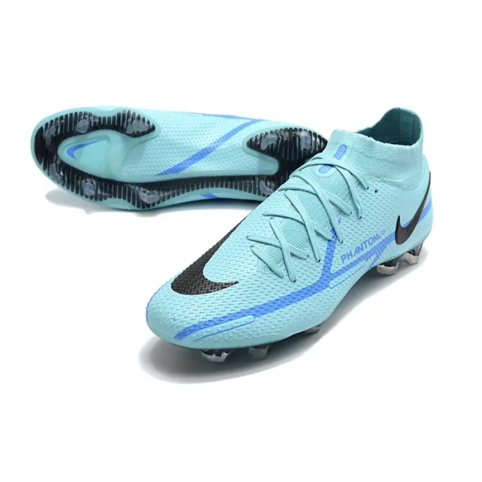 Nike Phantom GT 2 Elite DF FG Blue Soccer Cleats - Blue