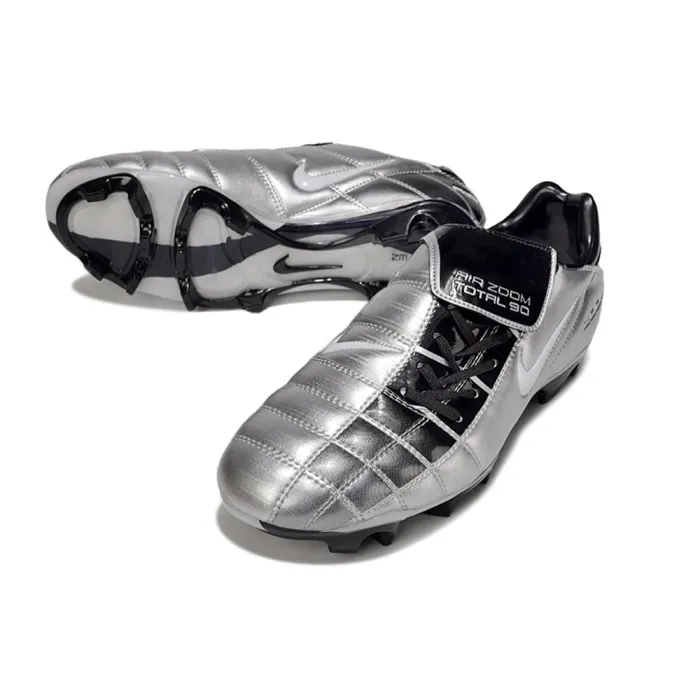 NIKE T90 Elite FG Silver Black