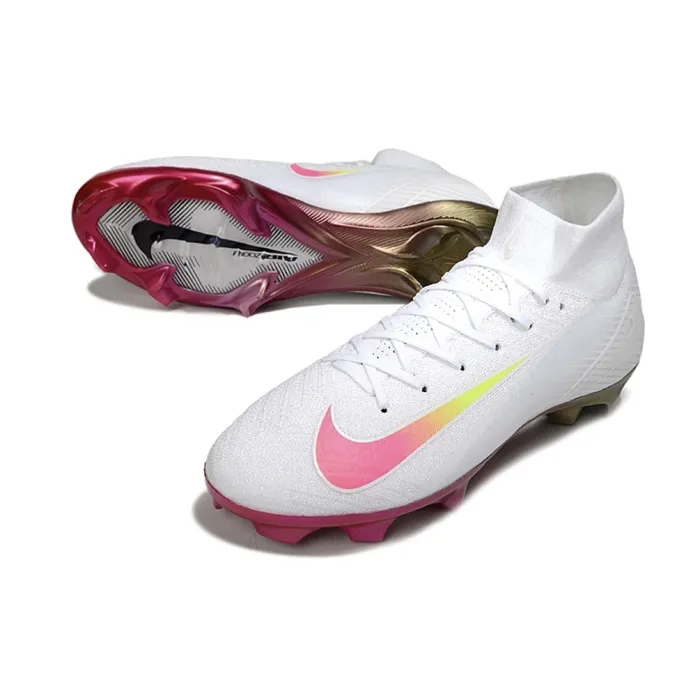 Nike Zoom Mercurial Superfly 10 Elite FG Fantasy Pink Gold White