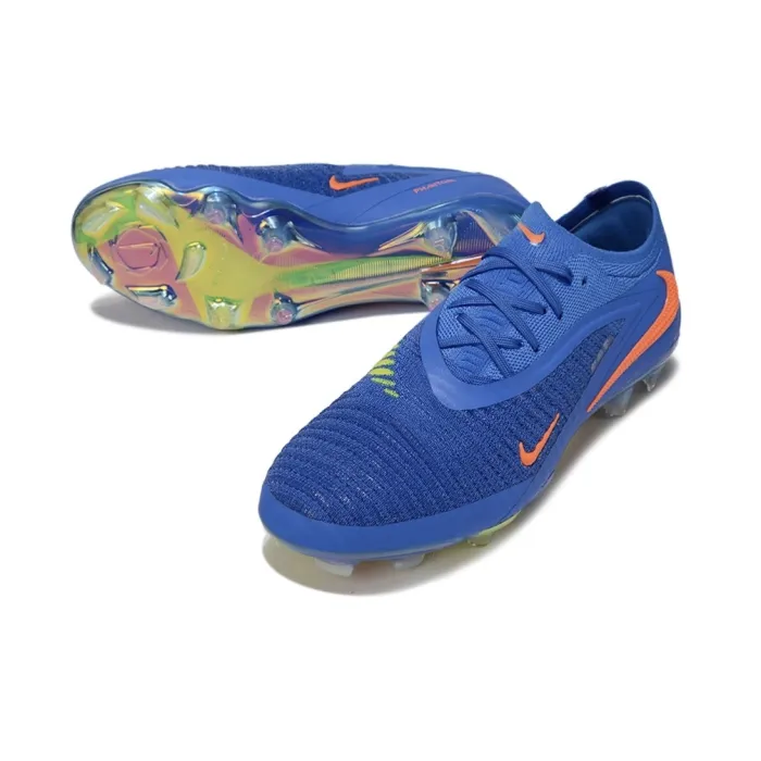 Nike Phantom 6 Elite FG Blue Orange Soccer Cleats