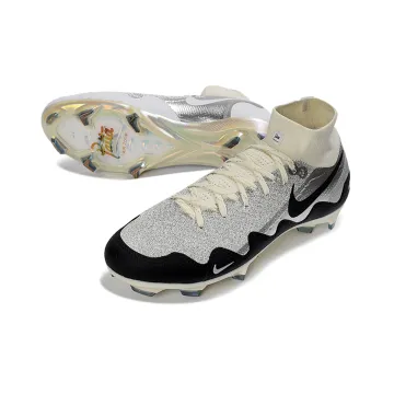 Nike x Patta Mercurial Superfly 10 Elite FG White Black Silver