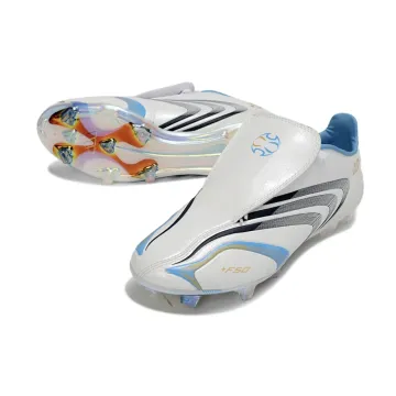adidas F50 Messi Elite Tunit FG - Core White Night Navy Gold Metallic