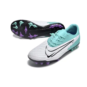 Nike Phantom GX Academy AG Soccer Cleats - Hyper Turquoise Fuchsia Dream White Black